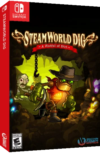 Steamworld Dig — box-3D (US)