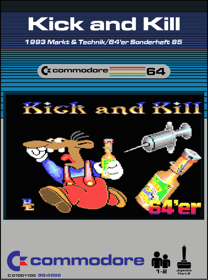 Kick and Kill box art