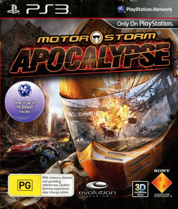 MotorStorm Apocalypse — box-2D (AU)
