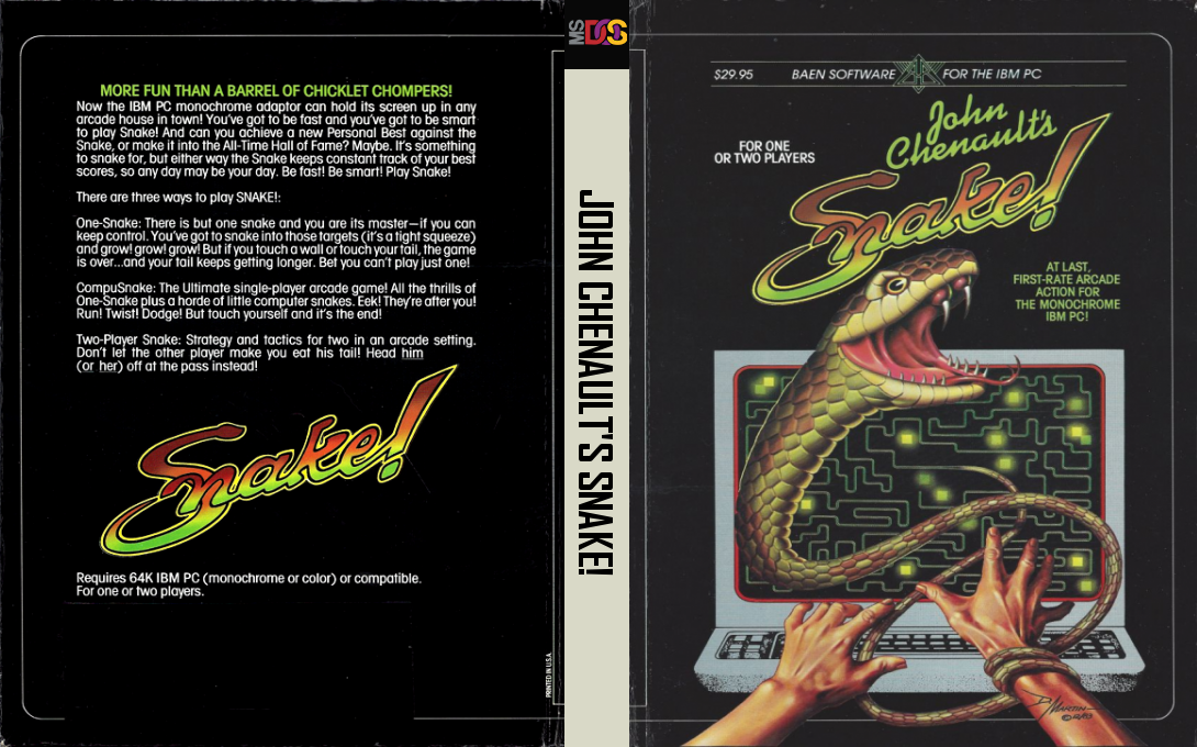 John Chenault's Snake! — box-texture (US)