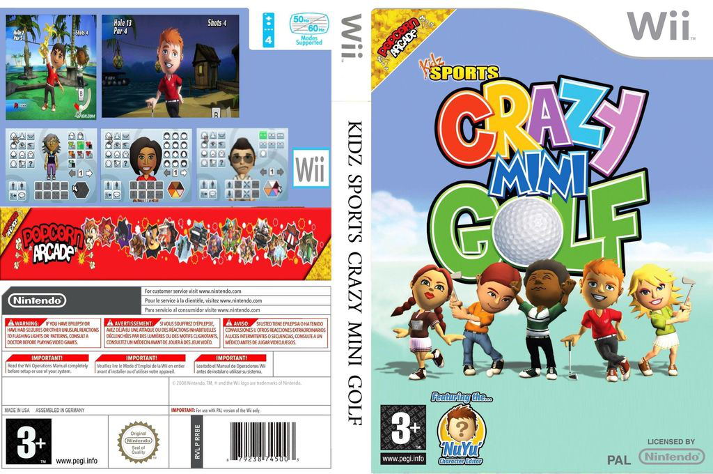 Crazy Mini Golf 2 — box-texture (EU)