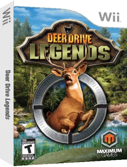 Deer Drive Legends — box-3D (US)