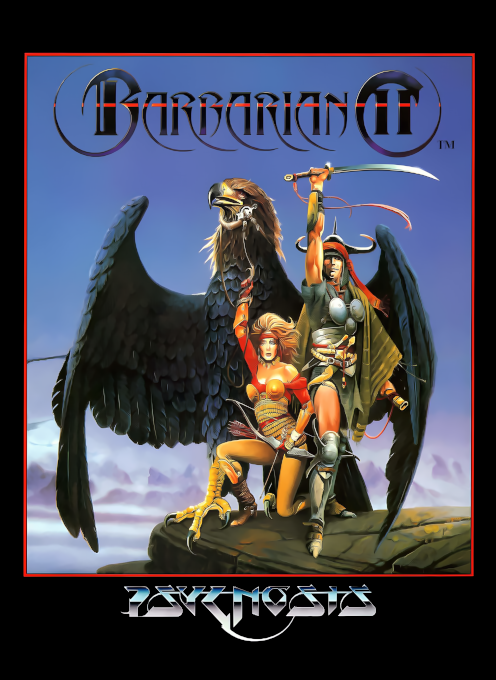 Barbarian II — box-2D (EU)
