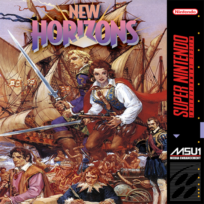 New Horizons box art