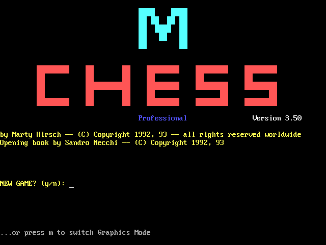 MChess Pro box art