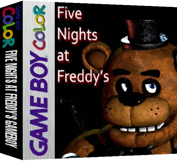 Five Nights At Freddy's GameBoy — box-3D (WOR)
