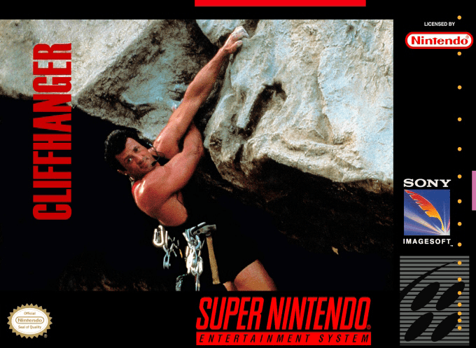 Cliffhanger box art
