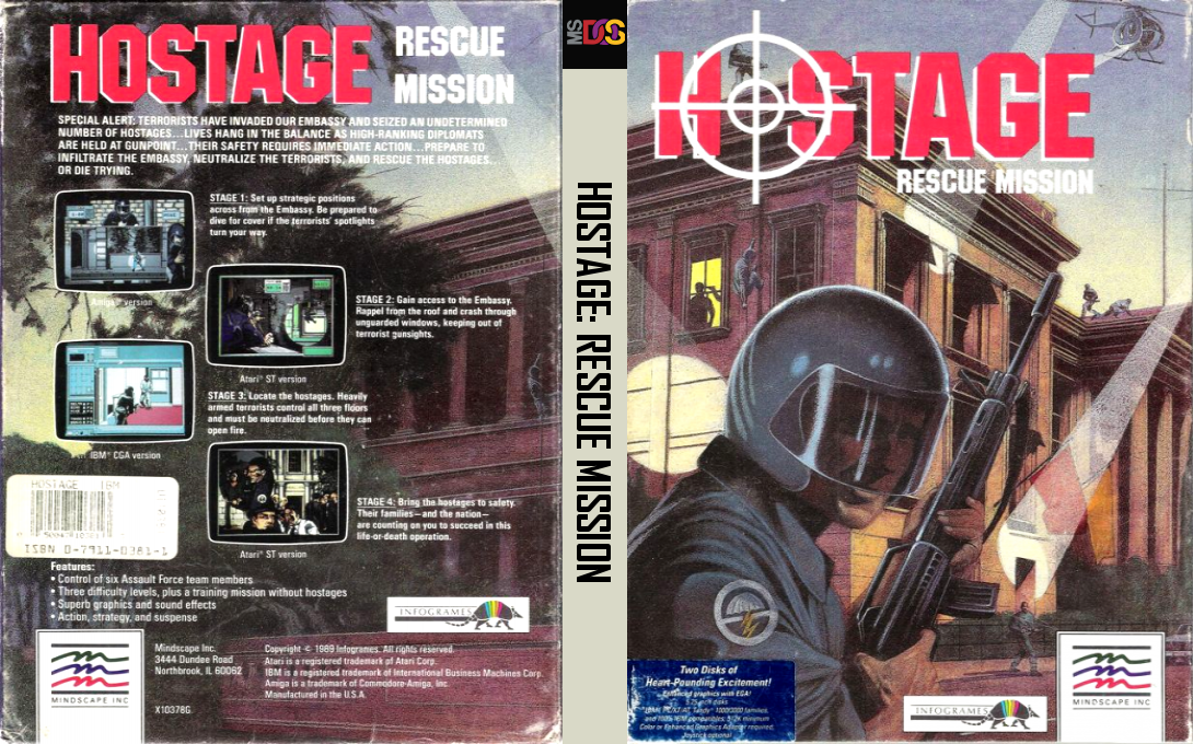 Hostage Rescue Mission — box-texture (US)