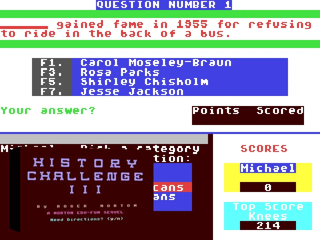 History Challenge III — mixrbv2 (WOR)