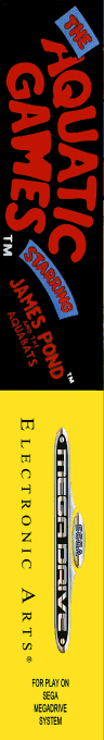 Aquatic Games Starring James Pond And The Aquabats The — box-2D-side (EU)
