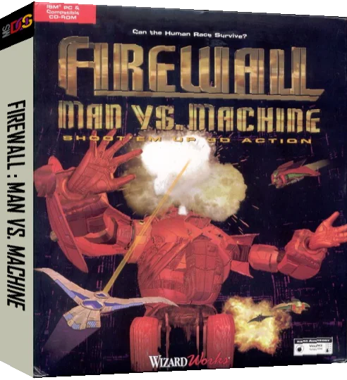 Firewall - Man Vs Machine — box-3D (US)