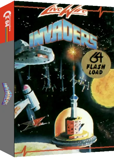 Invaders 64 — box-3D (EU)