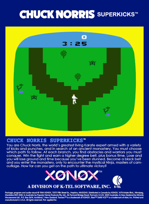 Chuck Norris Superkicks — box-2D-back (US)