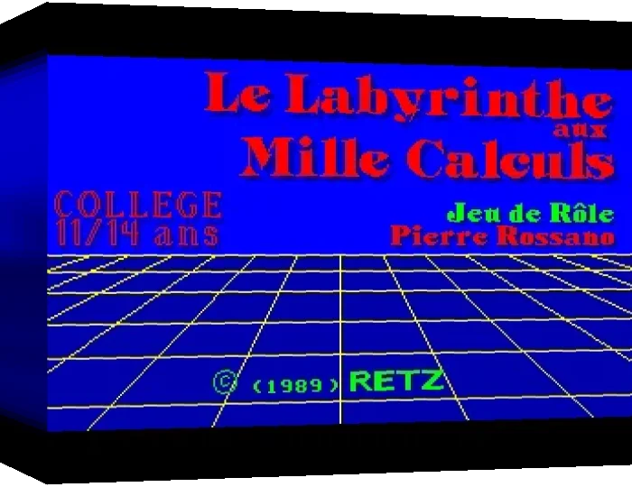 Labyrinthe aux Mille Calculs, Le — box-3D (FR)