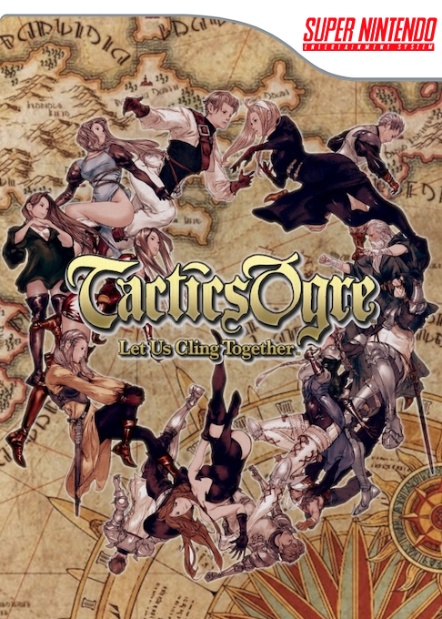 Tactics Ogre - Let Us Cling Together box art