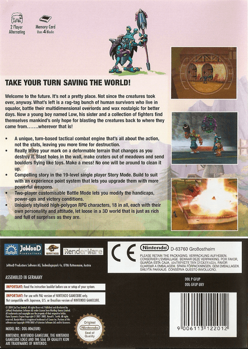 Future Tactics - The Uprising — box-2D-back (EU)