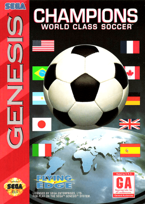 Champions World Class Soccer box art