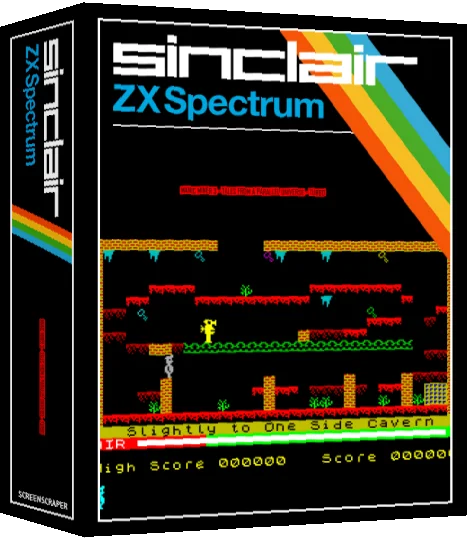 Manic Miner 3 - Tales from a Parallel Universe — box-3D (SS)