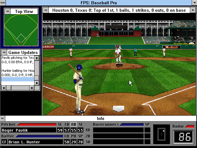 Front Page Sports: Baseball Pro '96 Season — ss (WOR)