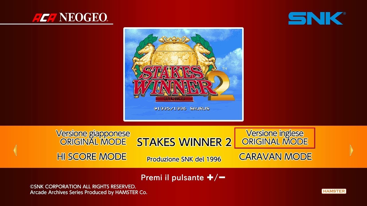Aca Neogeo Stakes Winner 2 — sstitle (WOR)
