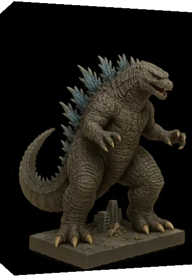 Godzilla — box-3D (WOR)