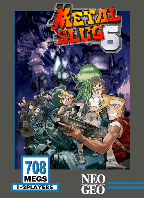 Metal Slug 6 box art