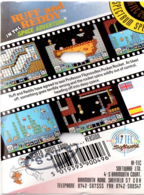 Ruff And Reddy In The Space Adventure — box-2D-back (EU)