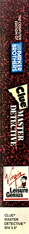 Clue - Master Detective — box-2D-side (US)