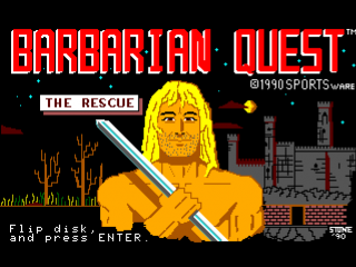 Barbarian Quest — sstitle (US)