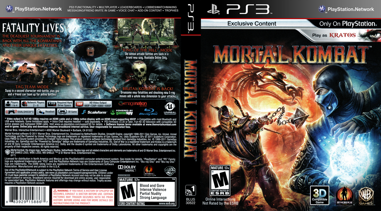 Mortal Kombat — box-texture (US)