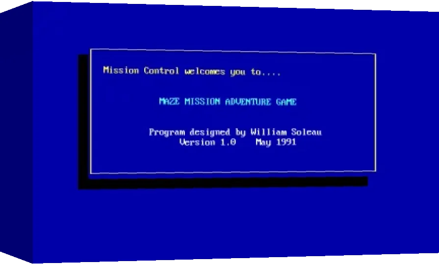 Maze Mission Adventure Game — box-3D (WOR)