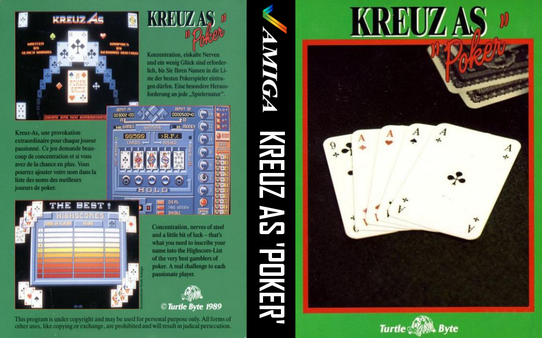Kreuz As 'Poker' — box-texture (WOR)