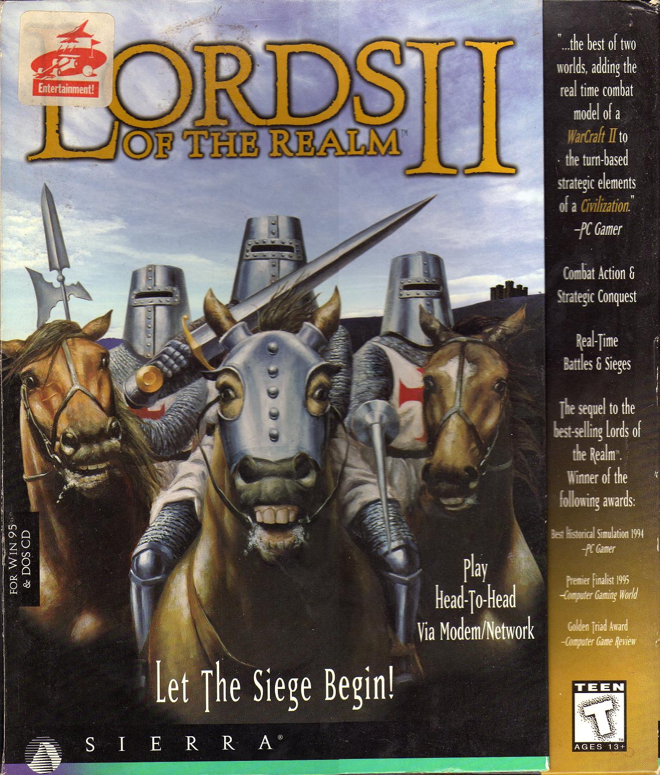 Lords of the Realm II box art