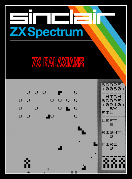 ZX Galaxians box art