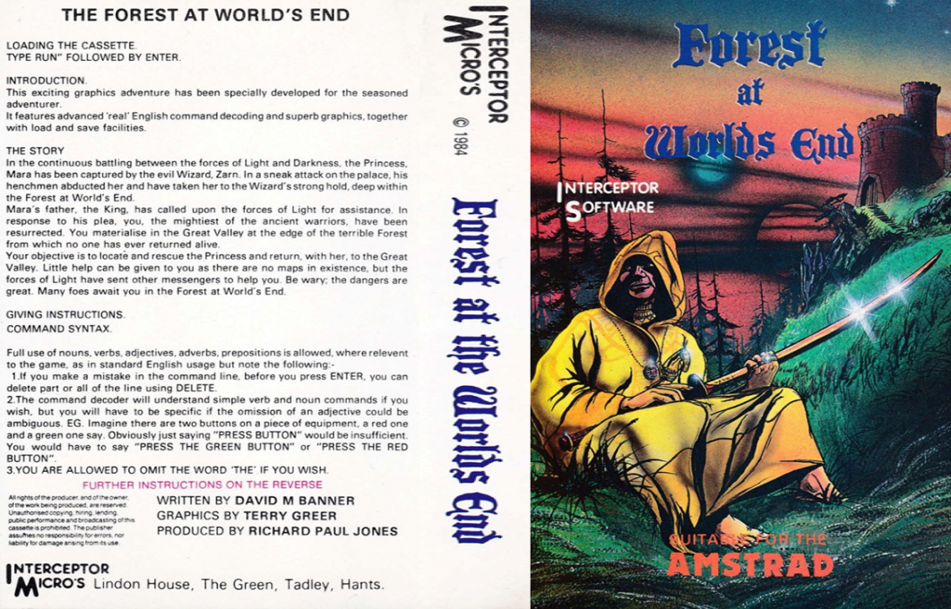 Forest At World's End, The — box-texture (EU)