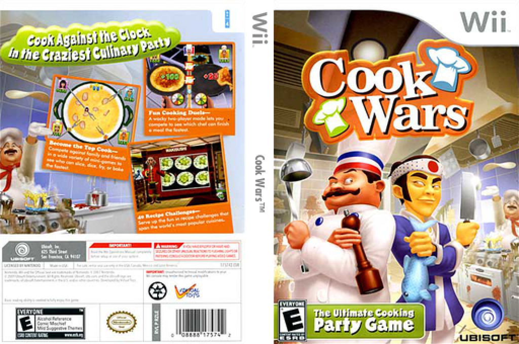Cook Wars — box-texture (US)