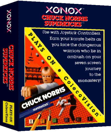 Chuck Norris - Superkicks — box-3D (US)