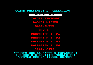 Ocean - La Selection — sstitle (EU)