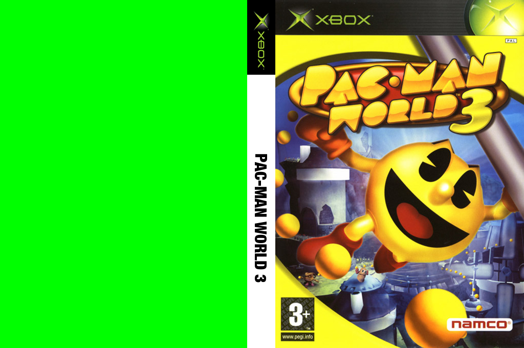 Pac-Man World 3 — box-texture (EU)