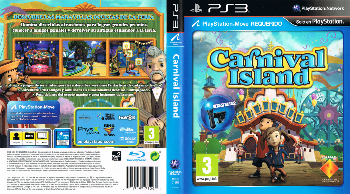 Carnival Island — box-texture (SP)