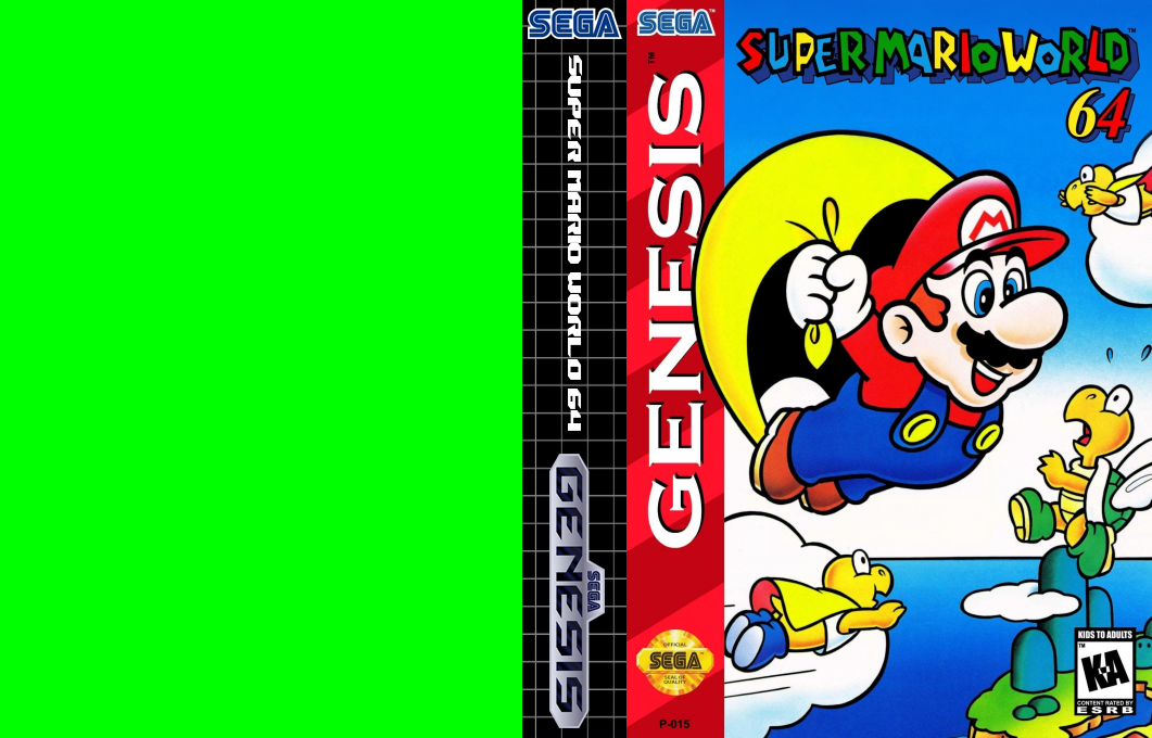 Super Mario World 64 — box-texture (US)