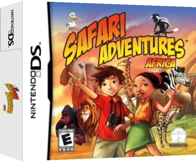 Safari Adventures - Africa — box-3D (US)