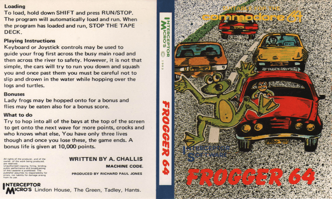 Frogger 64 — box-texture (EU)