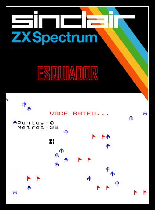 Esquiador box art
