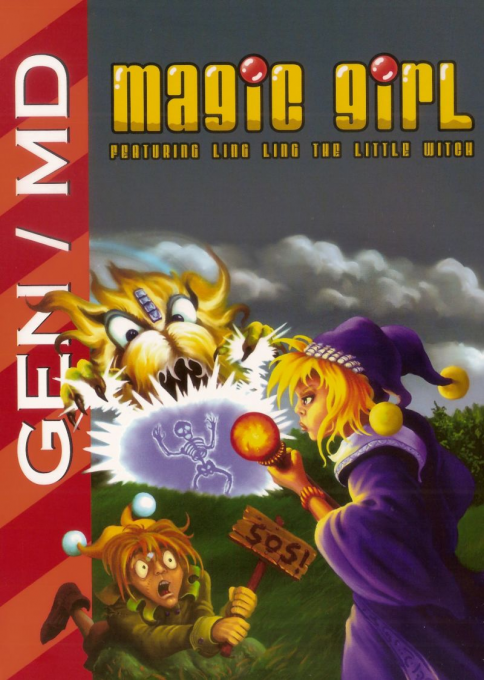 Magic Girl Featuring Ling Ling The Little Witch box art