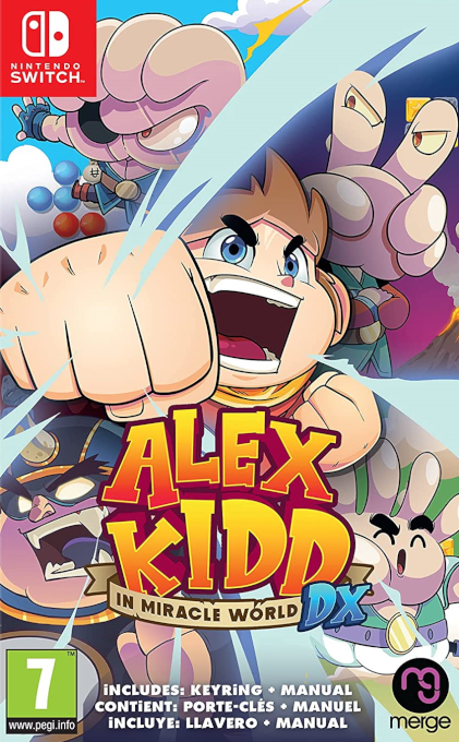 Alex Kidd in Miracle World DX — box-2D (EU)