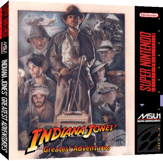 Indiana Jones' Greatest Adventures — box-3D (US)