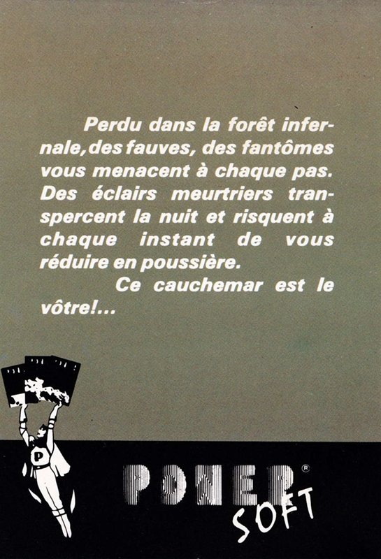 Nightmare Park — box-2D-back (FR)