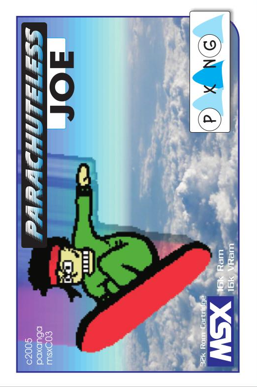 Parachuteless Joe box art