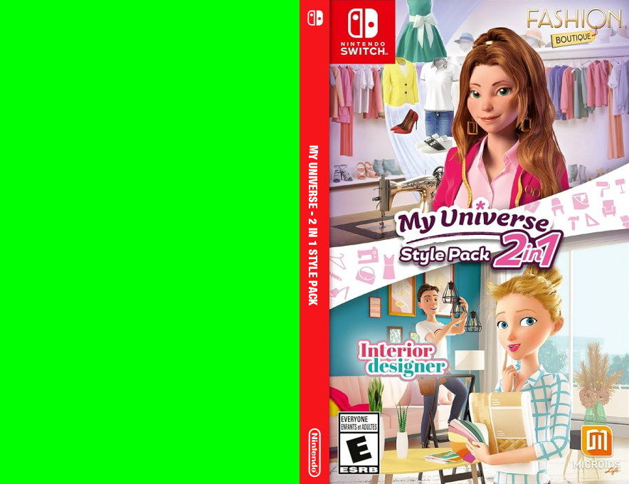 My Universe - 2 in 1 Style Pack — box-texture (US)